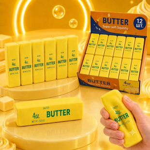 Антистрес-Сквіш &laquo;Вершкова олія&raquo; Butter LX-TN-555-2 фото