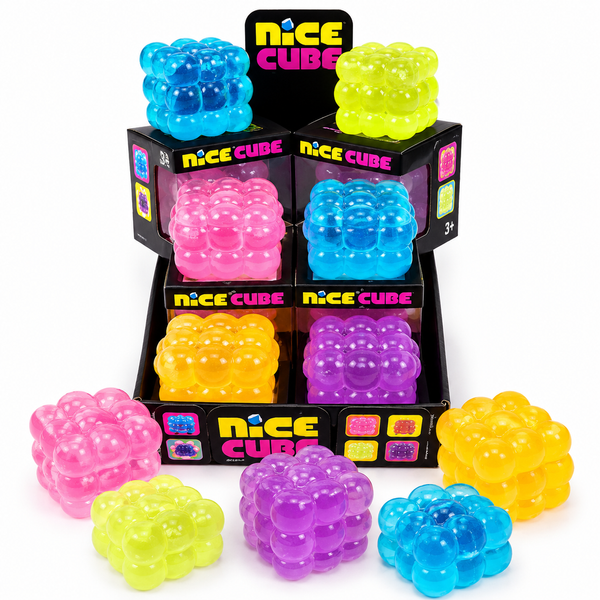 Антистрес Куб Jelly Hops NeeDoh Bubble Nice Cube 8&times;8&times;8 см пухирці (опт від 12 шт.) XT-2139 фото